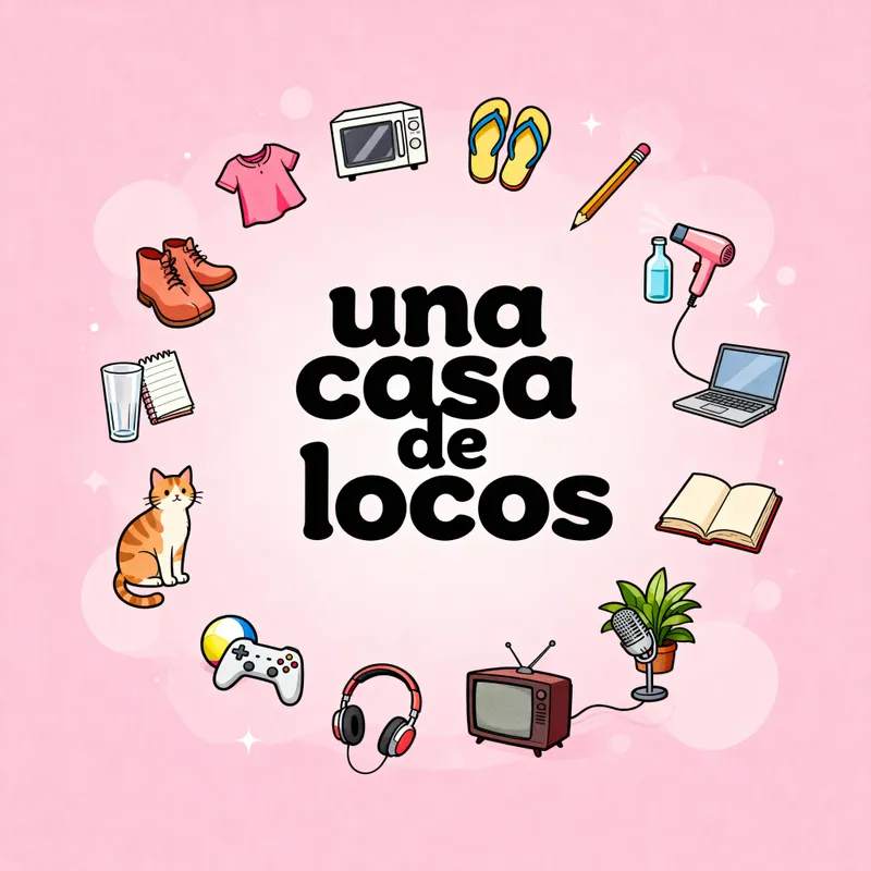 Crazy House: Fun Mini Objects & Logo Design