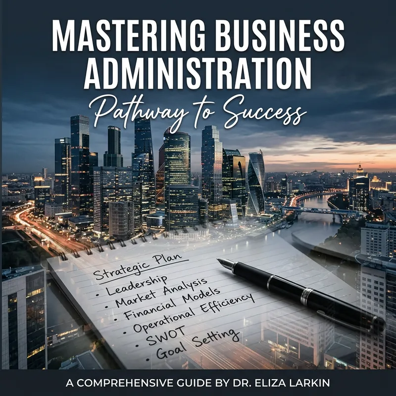 Business Administration Book Cover Design