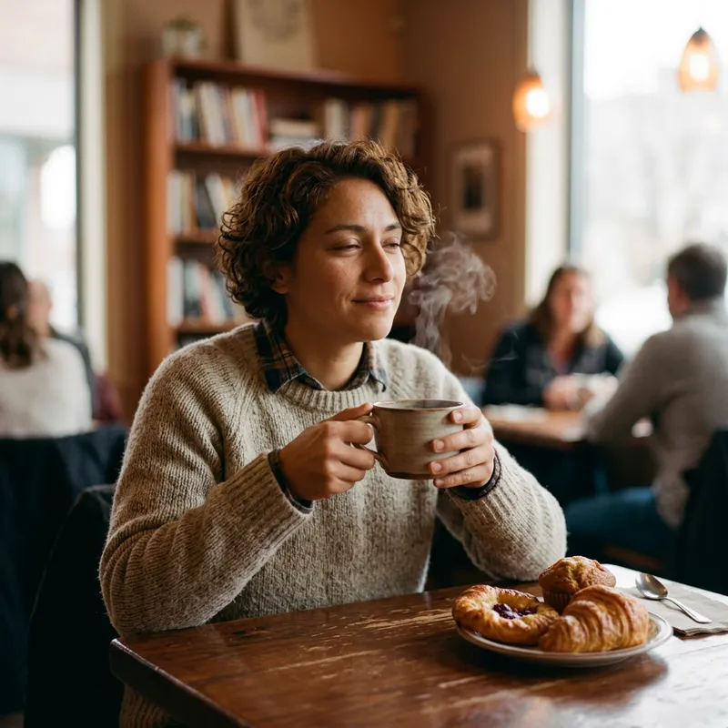 Cozy Coffee Time: Tomando café Delight | Morning Ritual Cozy Coffee Time: Tomando café Delight | Morning Ritual