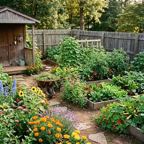 Flower and Vegetable Garden Ideas