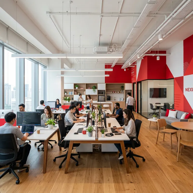 Stylish Modern Office Space Design Ideas