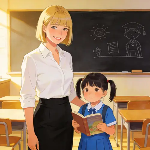 Empowering Young Minds: Teacher & Student Bond