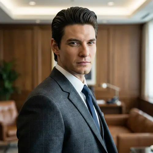 Ben Barnes in Stylish Suit - Inspired by The Punisher