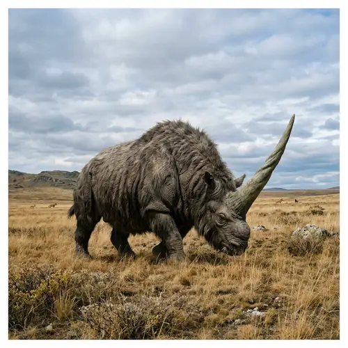 Elasmotherium sibiricum: Prehistoric Giant of Eurasian Steppes