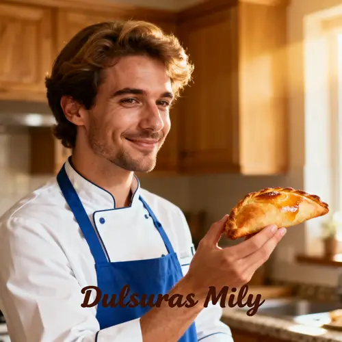 Chef Mily with Flancocho - Dulsuras Mily