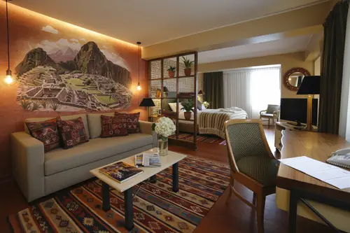 Modern Rustic Interior with Peruvian Culture