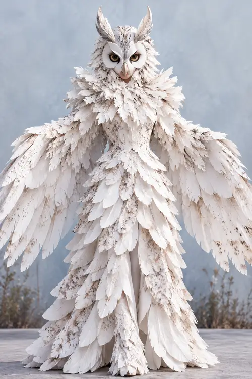 White Owl Costume Ideas for Dreamy Looks