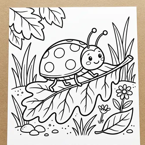 Free Bugger Coloring Page for Kids