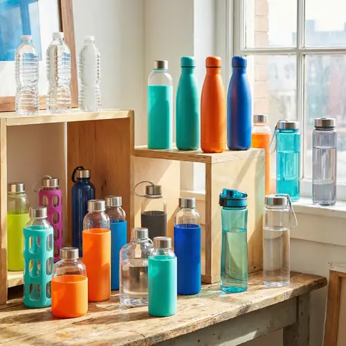 Colorful Water Bottles in Various Shapes and Sizes | Buy Now