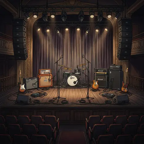 Stage Plot for Your Band Setup