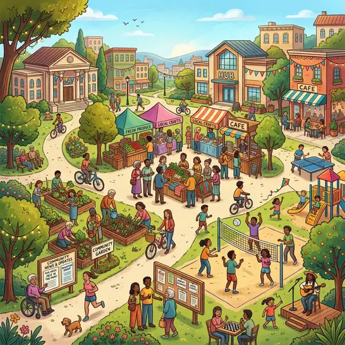 Vibrant Community Life: Diversity, Events, and Friendliness