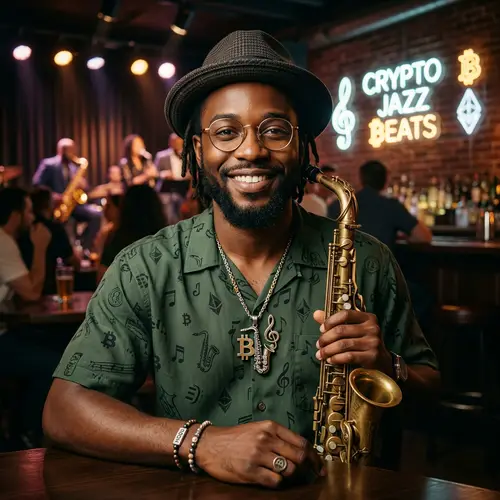 Jazzy Crypto Profile Picture Design