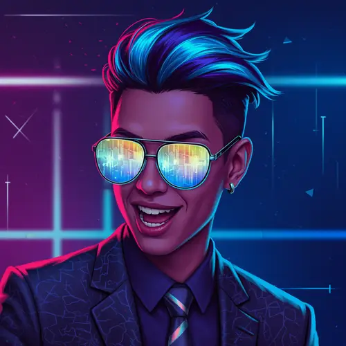 Jazzy Crypto Profile Picture Design