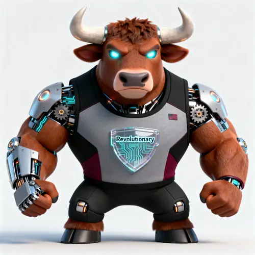 Cybernetic Bull Mascot | Pixar-Style 3D Animation