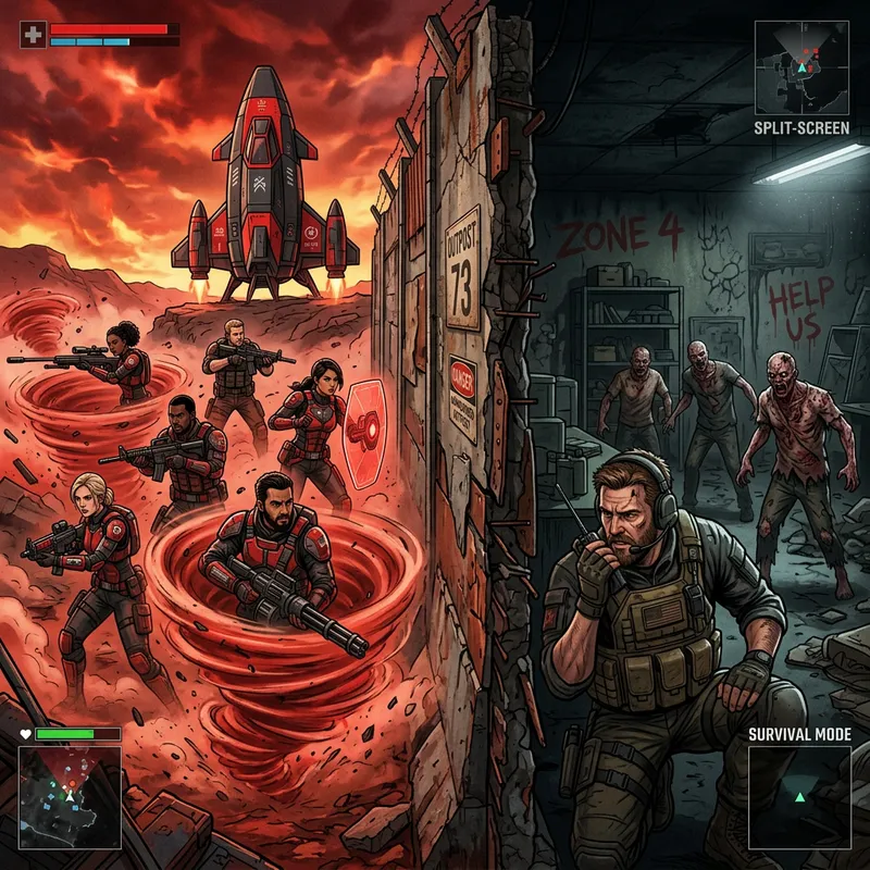 Survival Struggle: Team of Specialists vs. Mutant Survivors