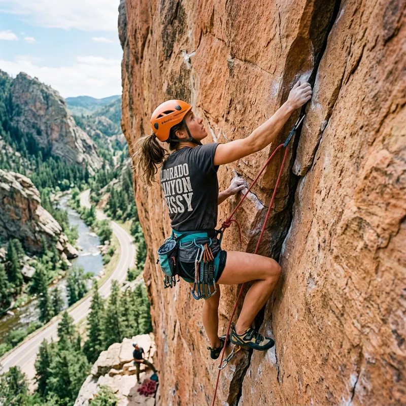 Eldorado Canyon Rock Climber Apparel