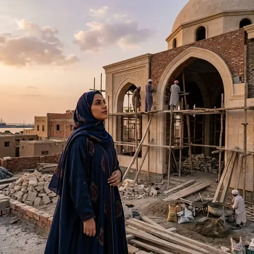 Noble Middle-Eastern Woman's Piety and Generosity