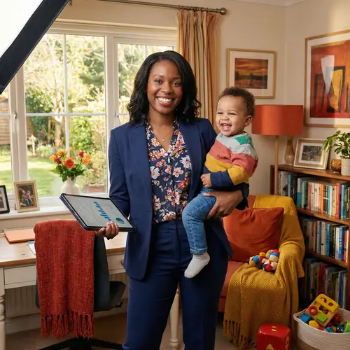 Empowering Single Black Mother Balancing Work & Motherhood
