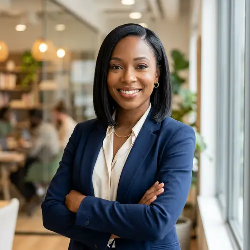 Professional LinkedIn Headshot for Black Women