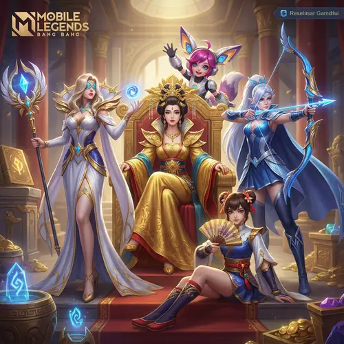 Mobile Legends Heroes in Epic Skins
