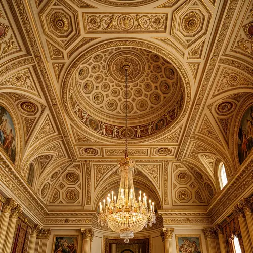 Classic Architectural Ceiling Decor | Opulent Renaissance Style