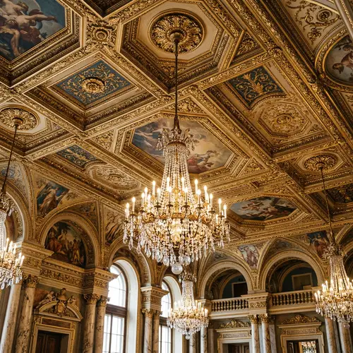 Intricately Designed Classic Style Ceiling Decoration