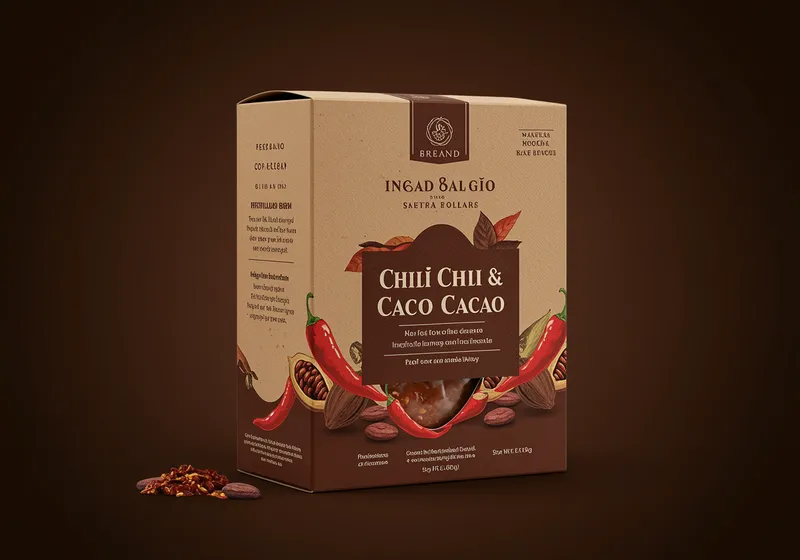 Professional Chile and Cocoa Product Packaging