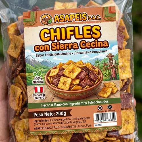 Asapeis S.A.C. - Chifles with Sierra Cecina