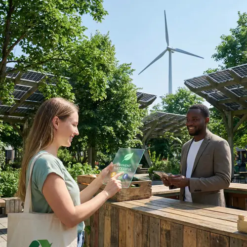 Sustainable Future with Digital Payments | Eco-Friendly Transaction