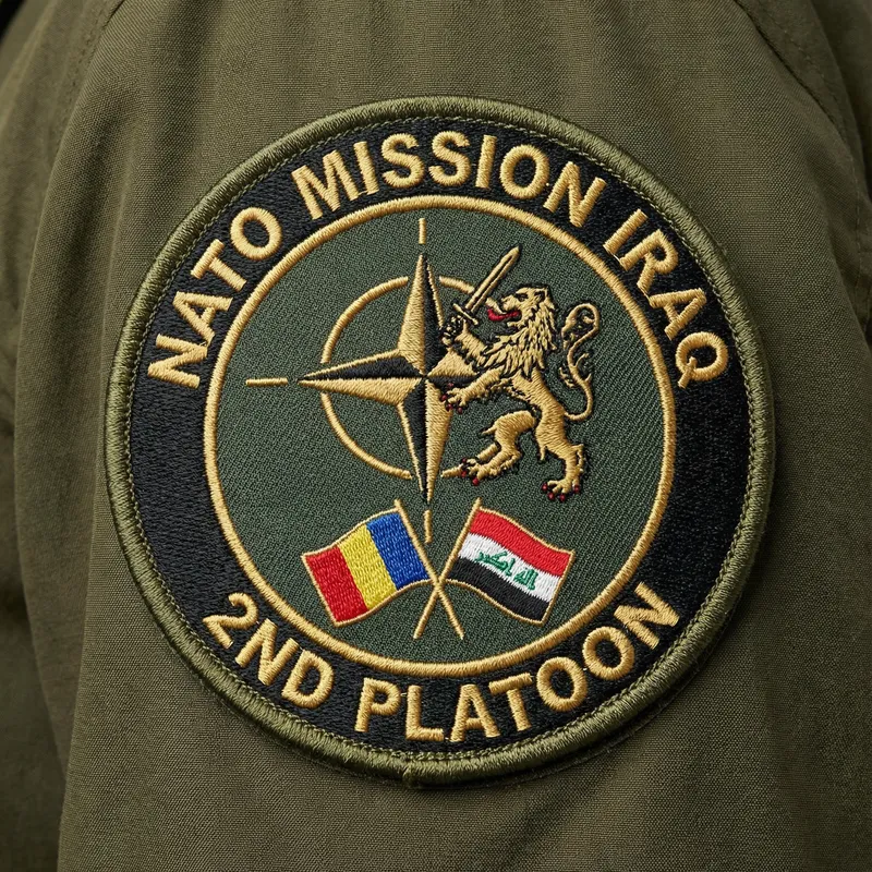 NATO Mission Iraq 2nd Platoon Military Patch