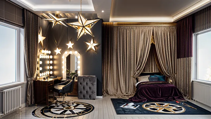 Hollywood Glam Kids Room Design Ideas Hollywood Glam Kids Room Design Ideas