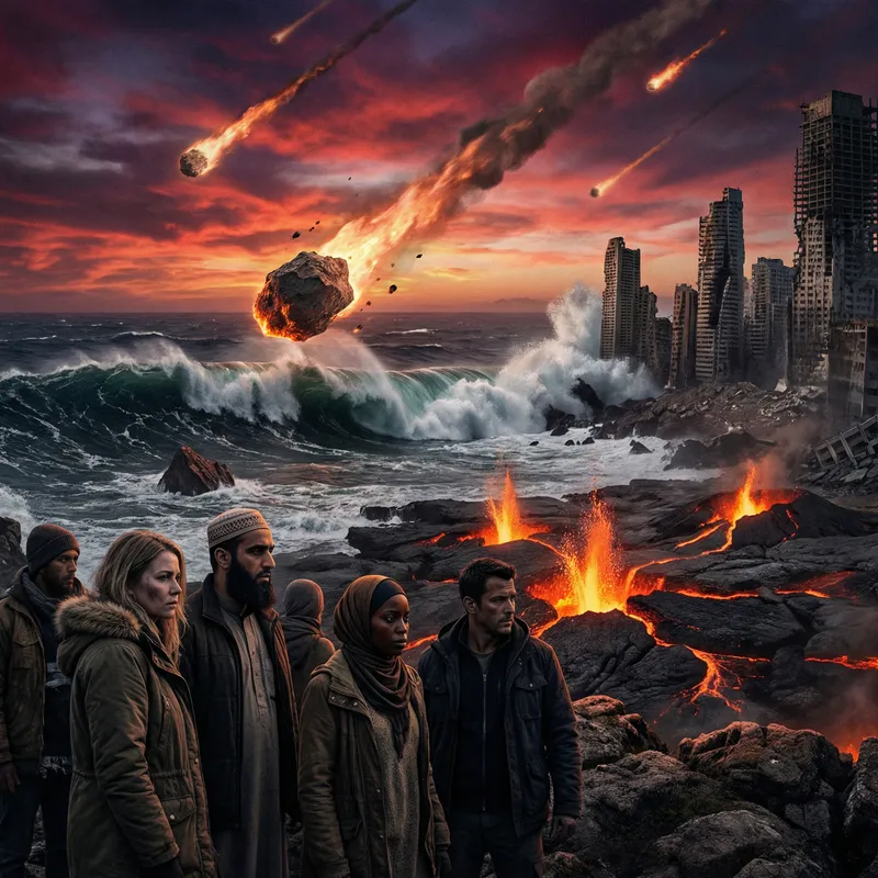 The End of the World: Apocalyptic Meteorites and Ruined Cities