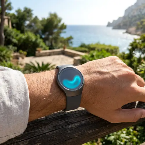 Innovative Timepiece Detecting Ultraviolet Radiation | Minimalistic Design