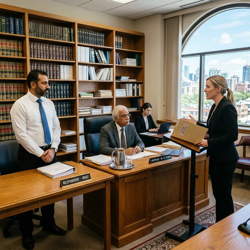 Diverse Arbitration Session Illustration