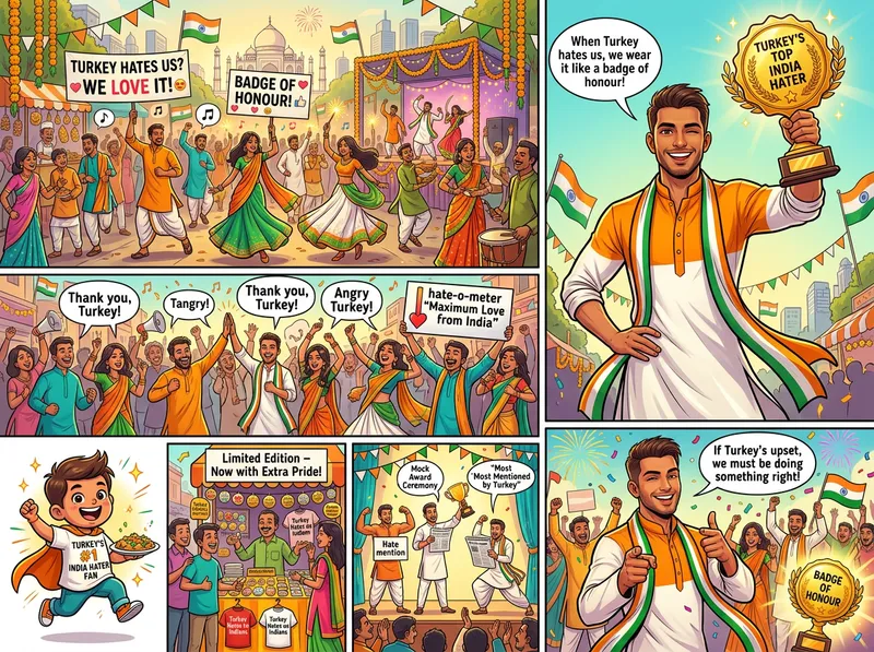 Celebrating 'Turkey Hates Us' with Joyous Humor