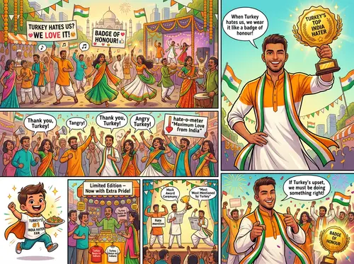 Celebrating 'Turkey Hates Us' with Joyous Humor