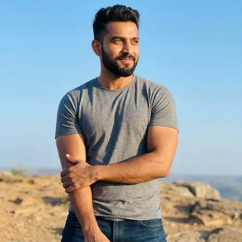 Confident Indian Man Outdoors | Stylish Fashionable Look