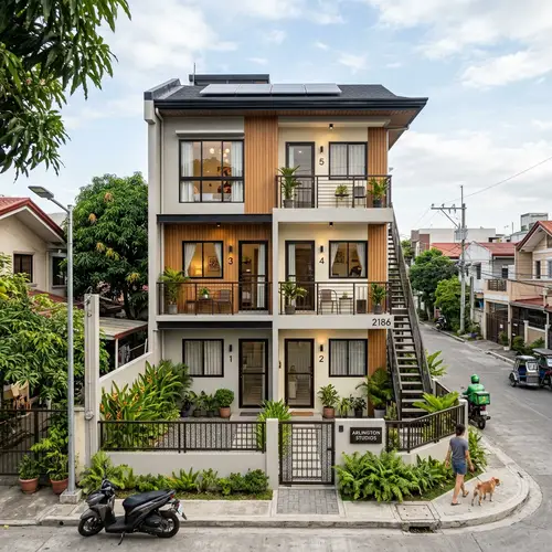 5 Unit Studio Apartments on 150sqm Lot