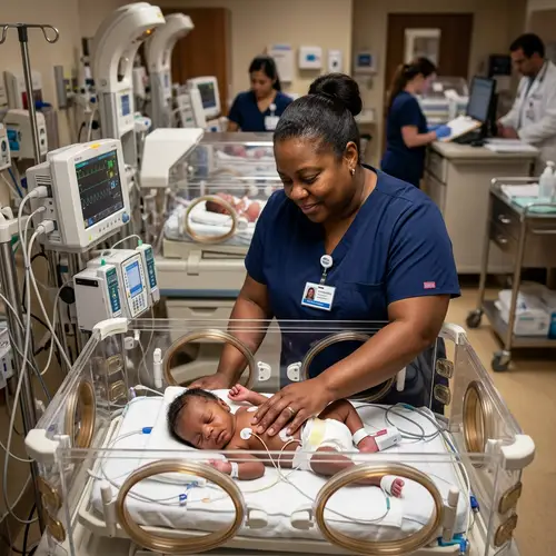 Compassionate Care by PICU Nurses for Premature Babies