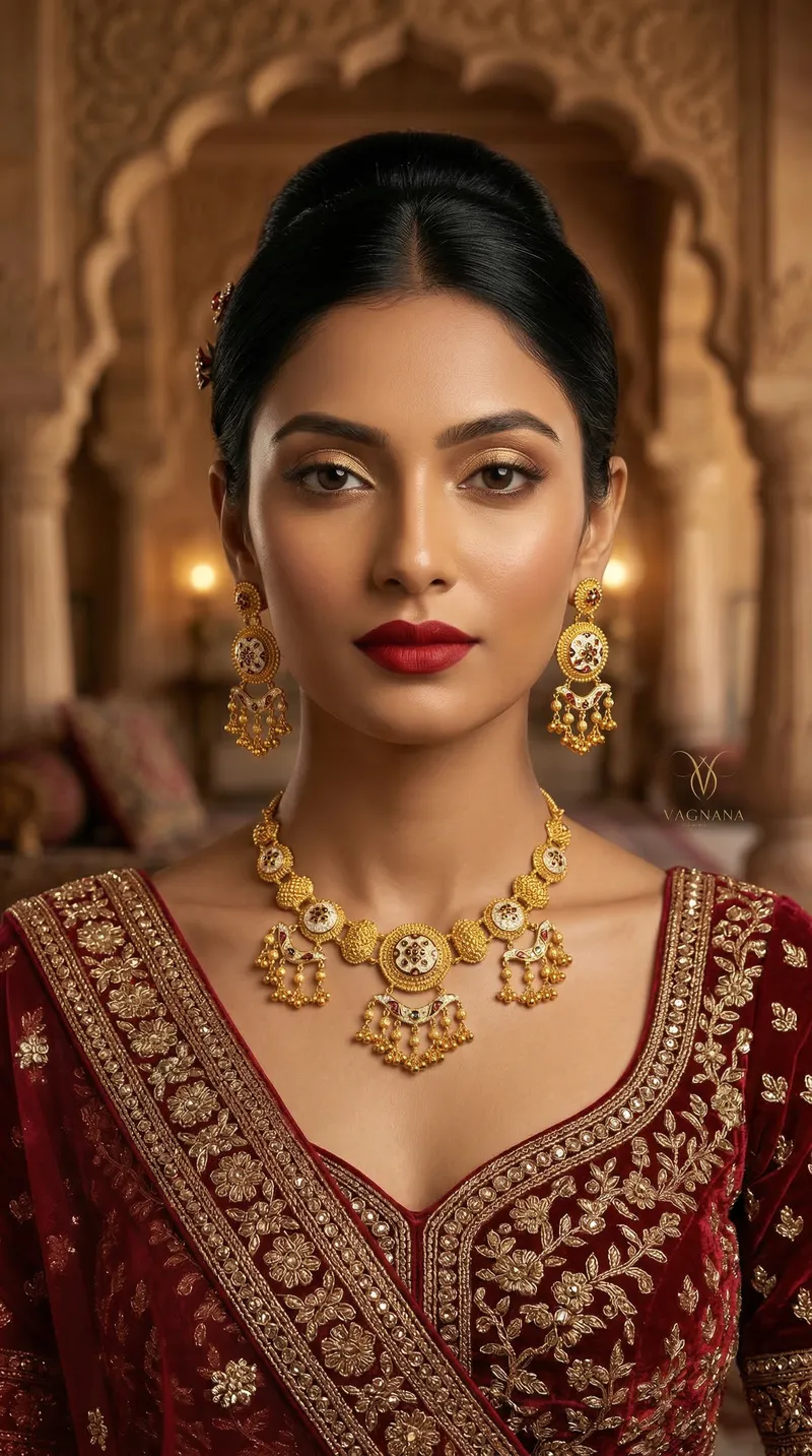 Stunning Indian Bridal Jewelry Campaign Photography