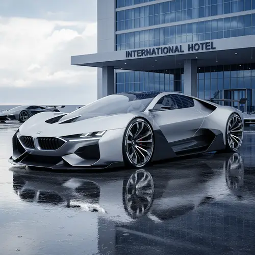 Futuristic Concept Cars at International Hotel Park