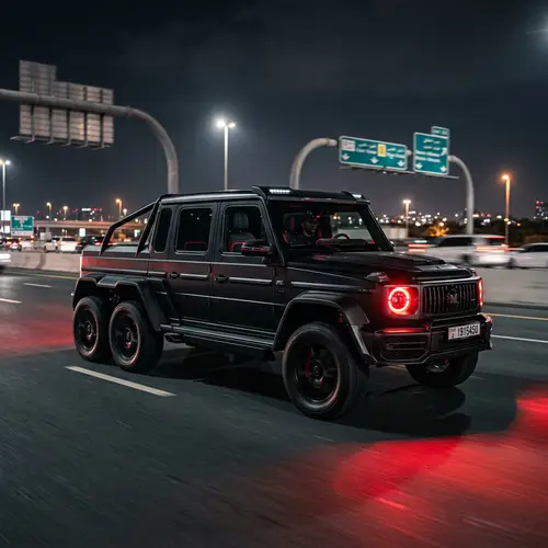 Mansory Gronos 6x6: Matte Black Luxury SUV