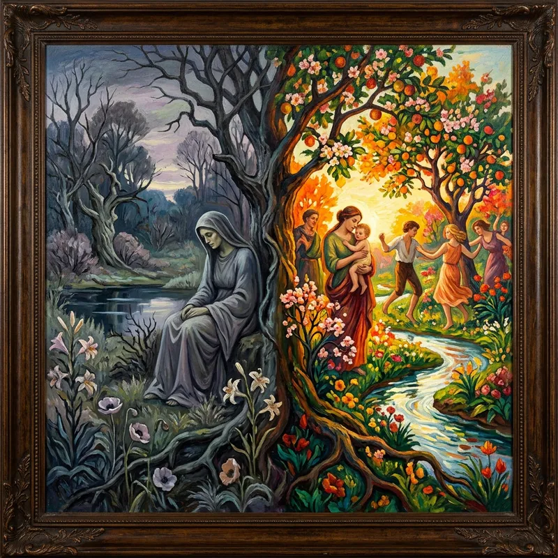 Interpreting Death and Life: Color-Centric Artistic Expression