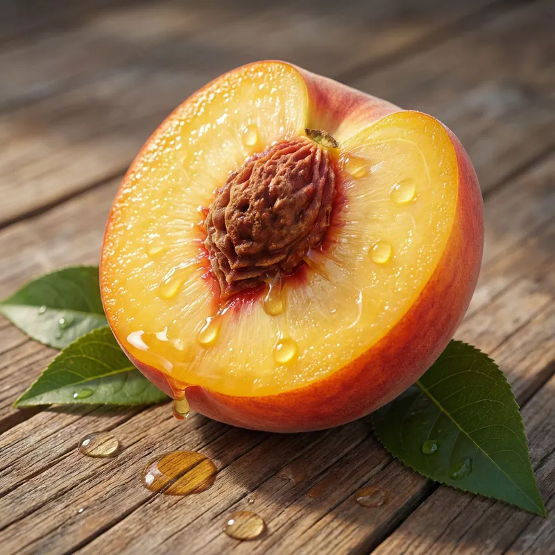 Juicy Peach Creation | Fresh & Delicious