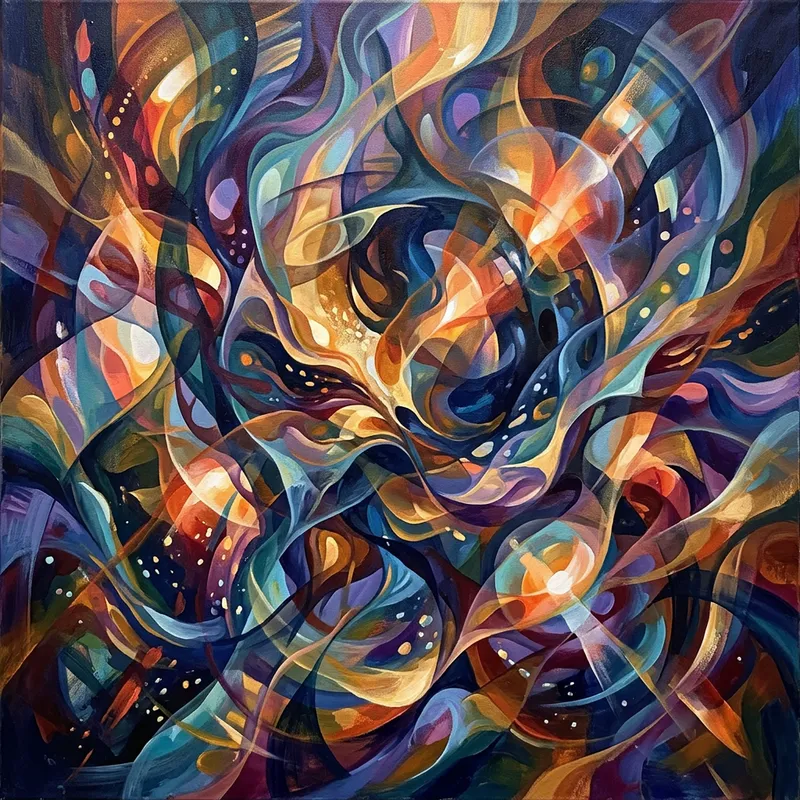 Reflejo, Abstracto - Mystery of Light and Shadow