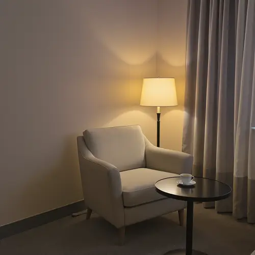 Stylish Modern Hotel Room for a Relaxing Getaway