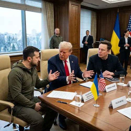 Zelenskyy, Trump & Musk: A Negotiation Summary