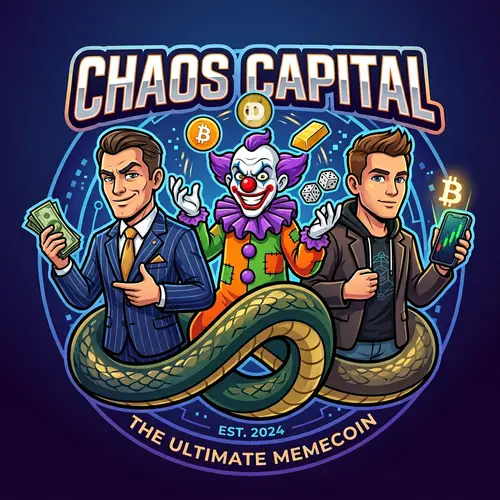 Dynamic Memecoin Logo Featuring Iconic Figures