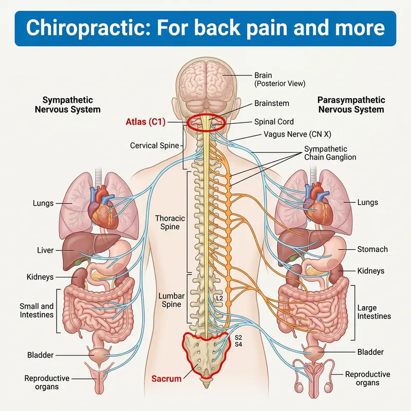 The Human Sympathetic & Parasympathetic Nervous System: An Illustrated Guide