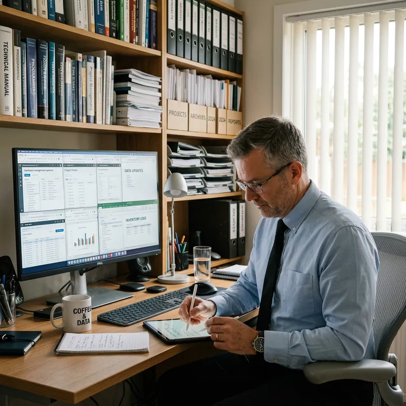 Professional Data Analyst Deep in Thought | Analyzing and Updating Information Professional Data Analyst Deep in Thought | Analyzing and Updating Information